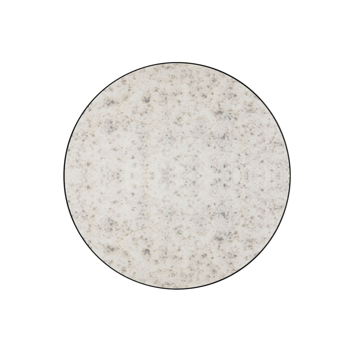 Espejo de pared Home ESPRIT Negro Moderno Acabado envejecido 90 x 5 x 90 cm