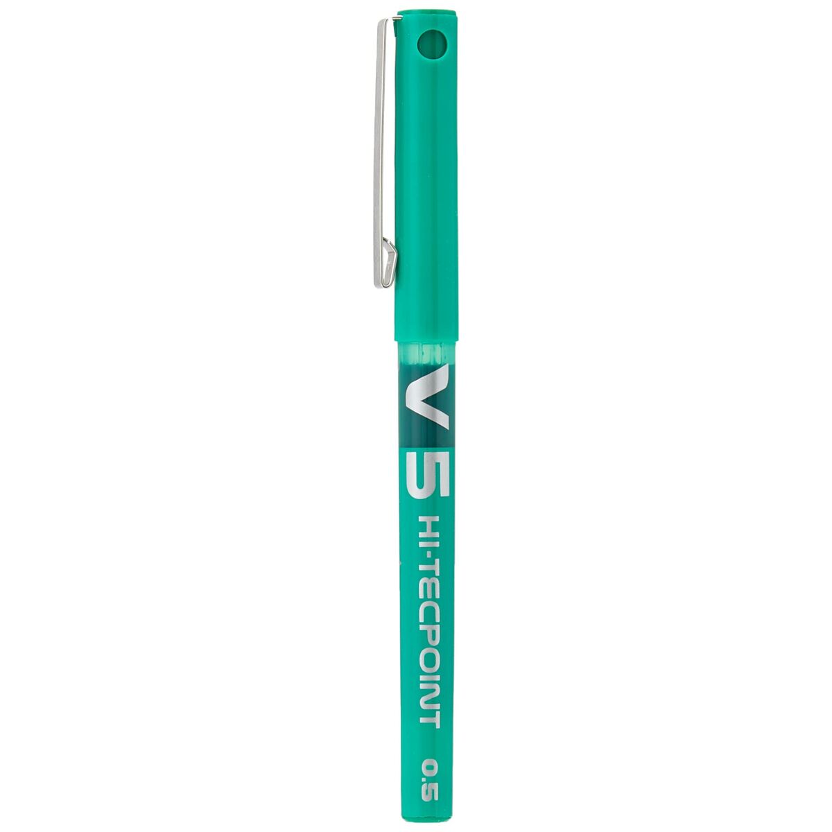 Boligrafo de tinta líquida Pilot V-5 Hi-Tecpoint Verde 0,3 mm (12 Unidades)