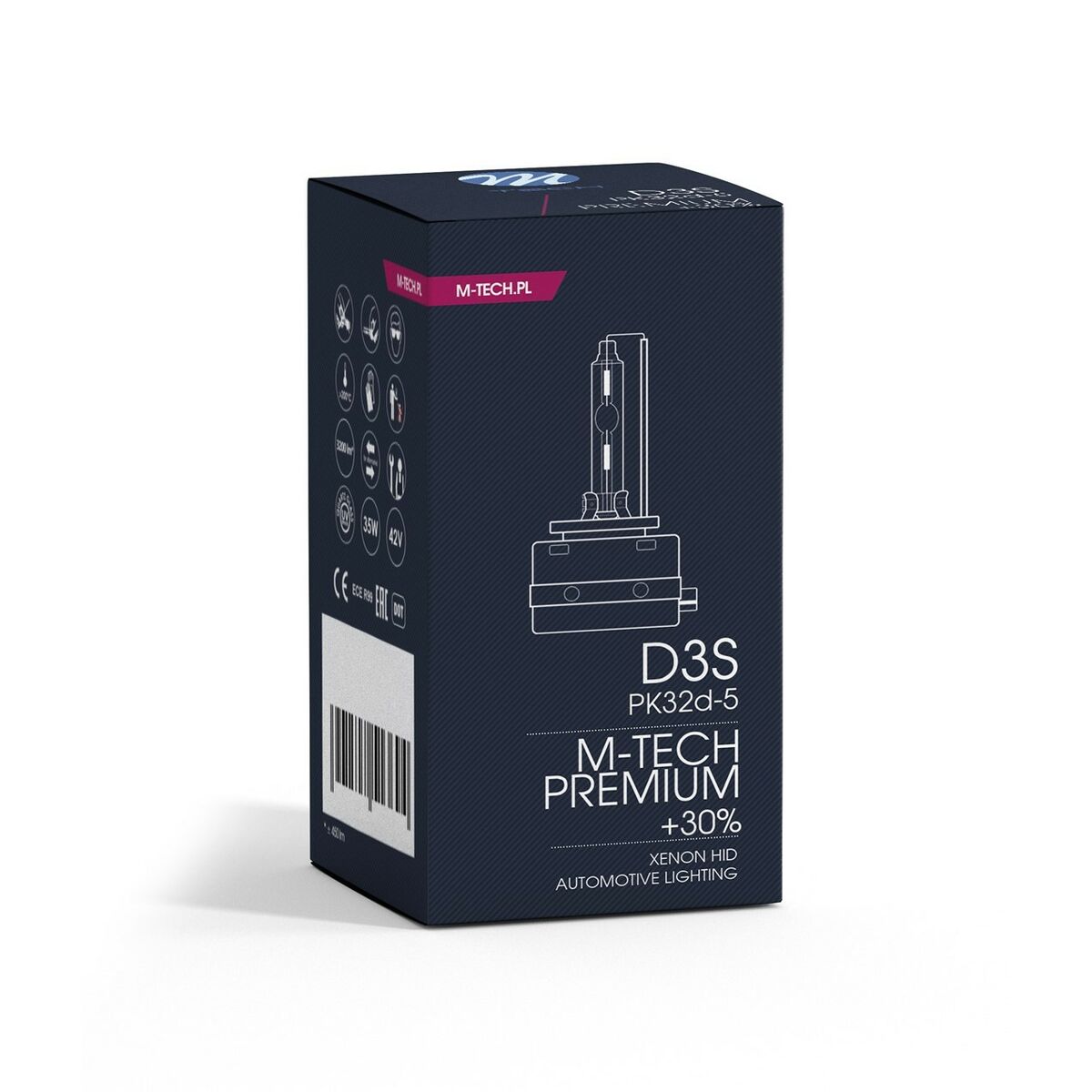 Bombilla para Automóvil M-Tech ZMD3S43