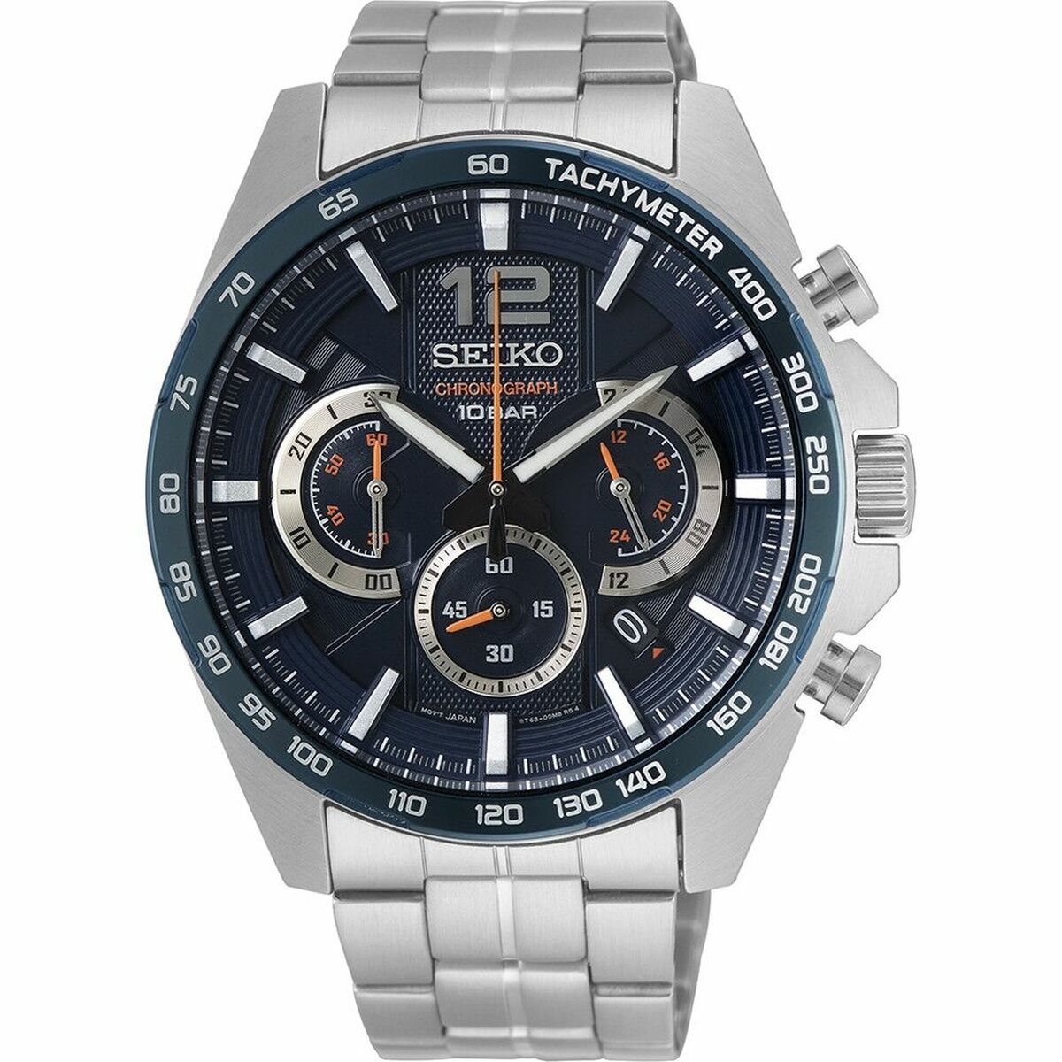 Reloj Hombre Seiko SSB345P1 (Ø 44 mm)