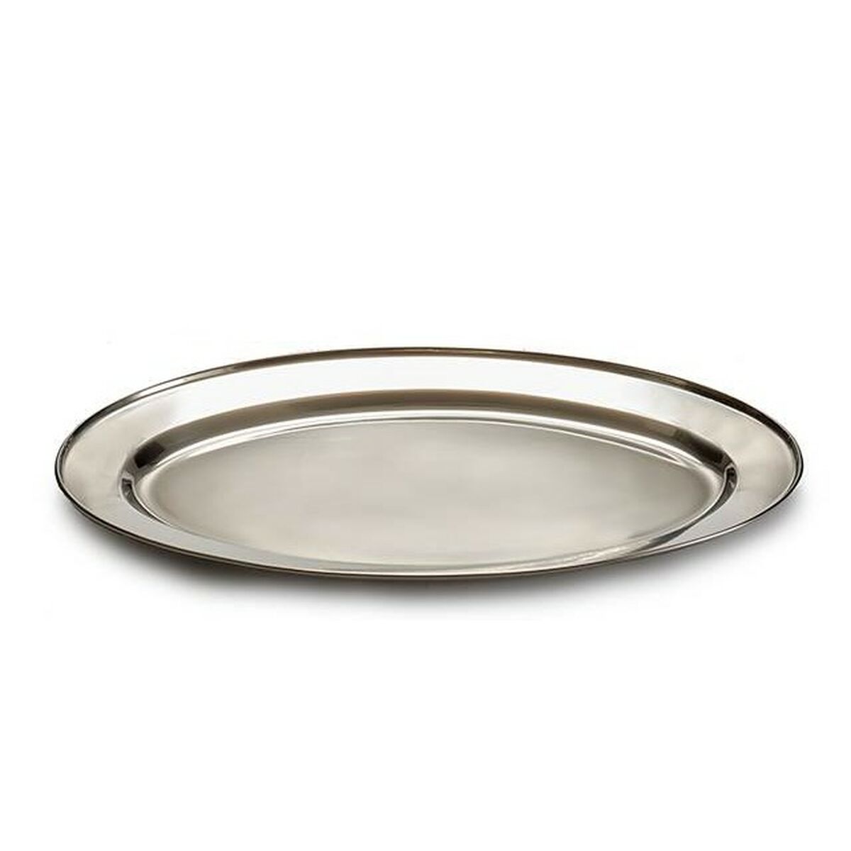 Bandeja Kinvara Plateado Plata Acero Inoxidable 35 x 2 x 23 cm 35 x 2 x 22,5 cm (24 Unidades)