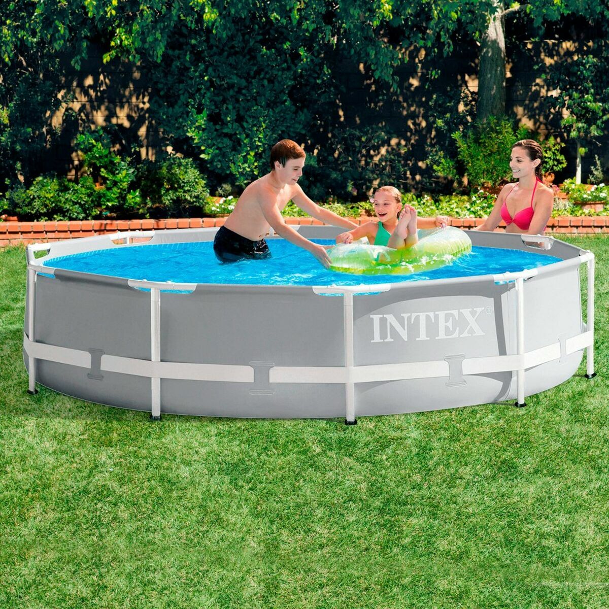 Piscina Desmontable Intex Prism Frame 305 x 76 cm 4485 L Redonda