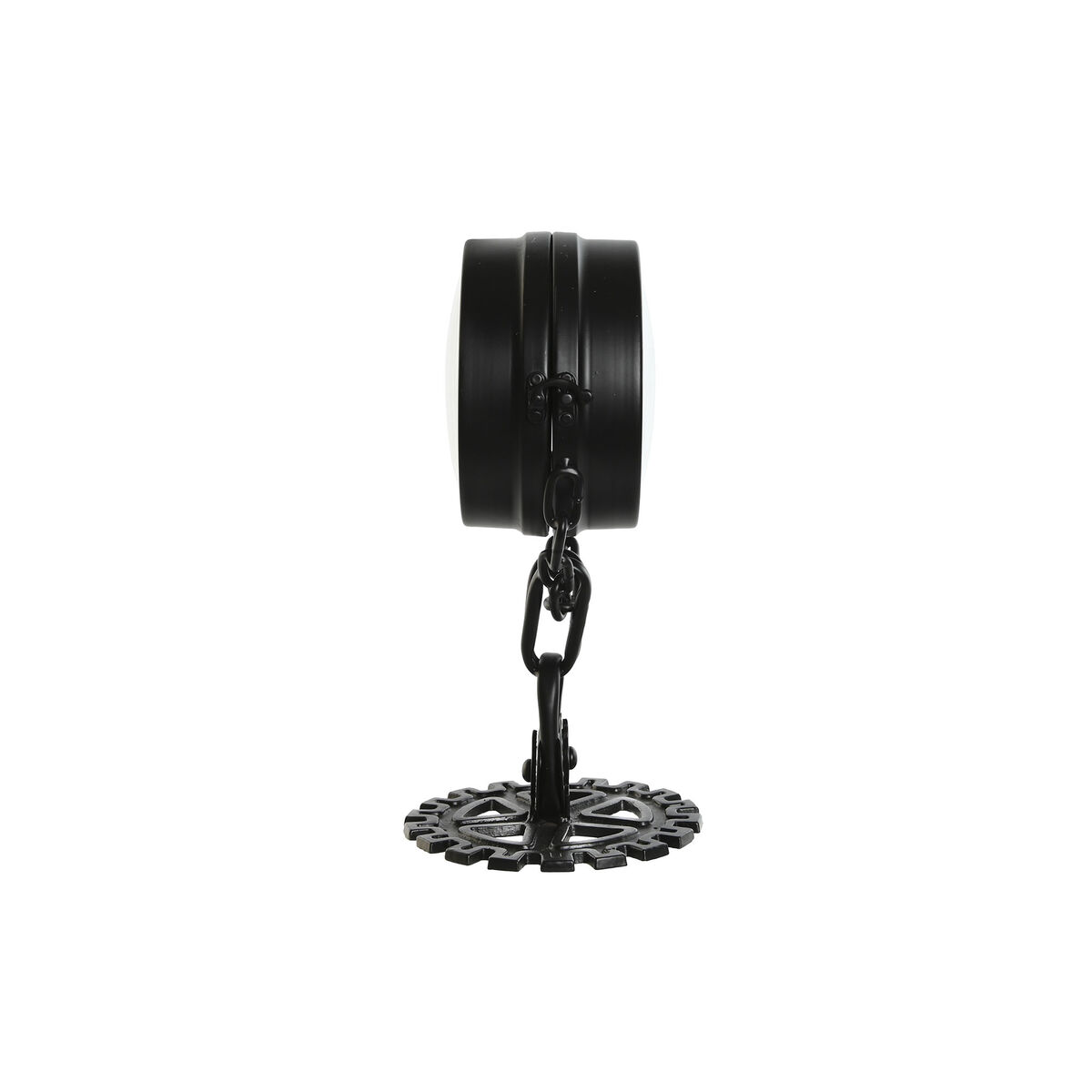 Reloj de Mesa Home ESPRIT Negro Plateado