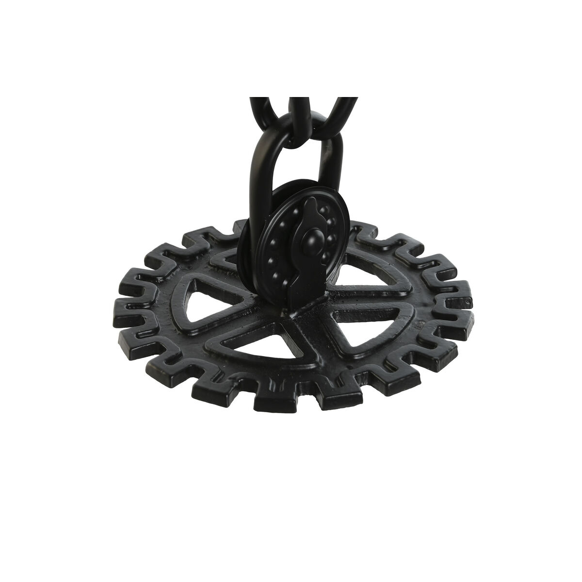 Reloj de Mesa Home ESPRIT Negro Plateado