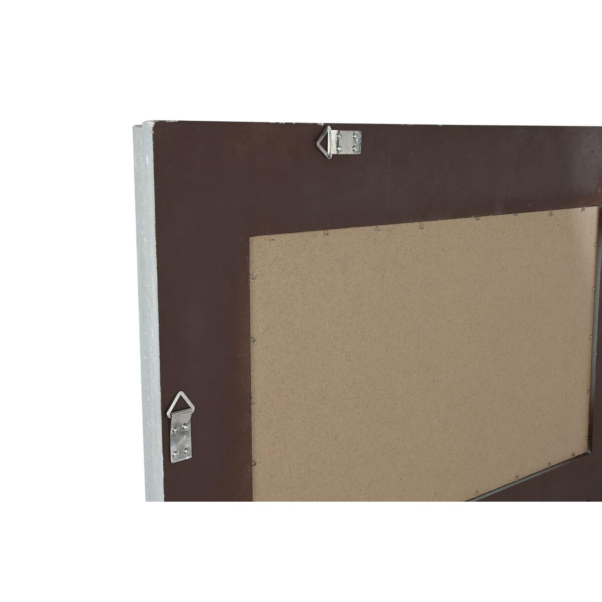 Espejo de pared Home ESPRIT Blanco Gris Natural 150 x 5 x 90 cm