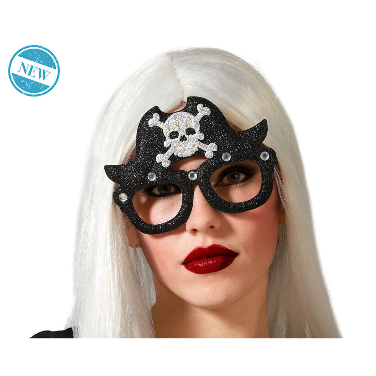 Gafas Piratas Metalizado Halloween