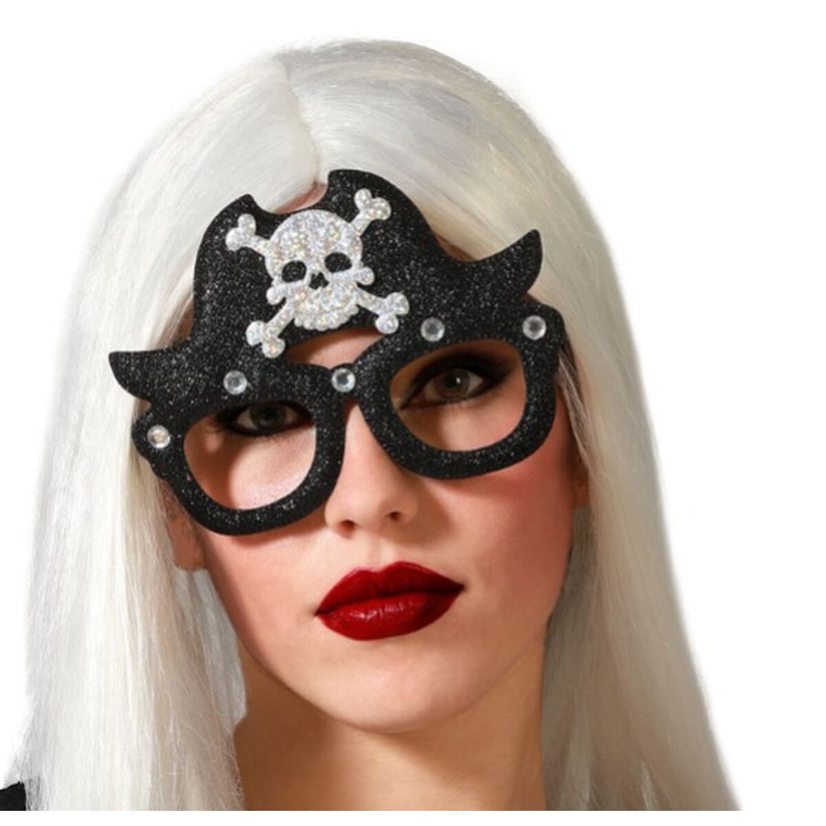 Gafas Piratas Metalizado Halloween