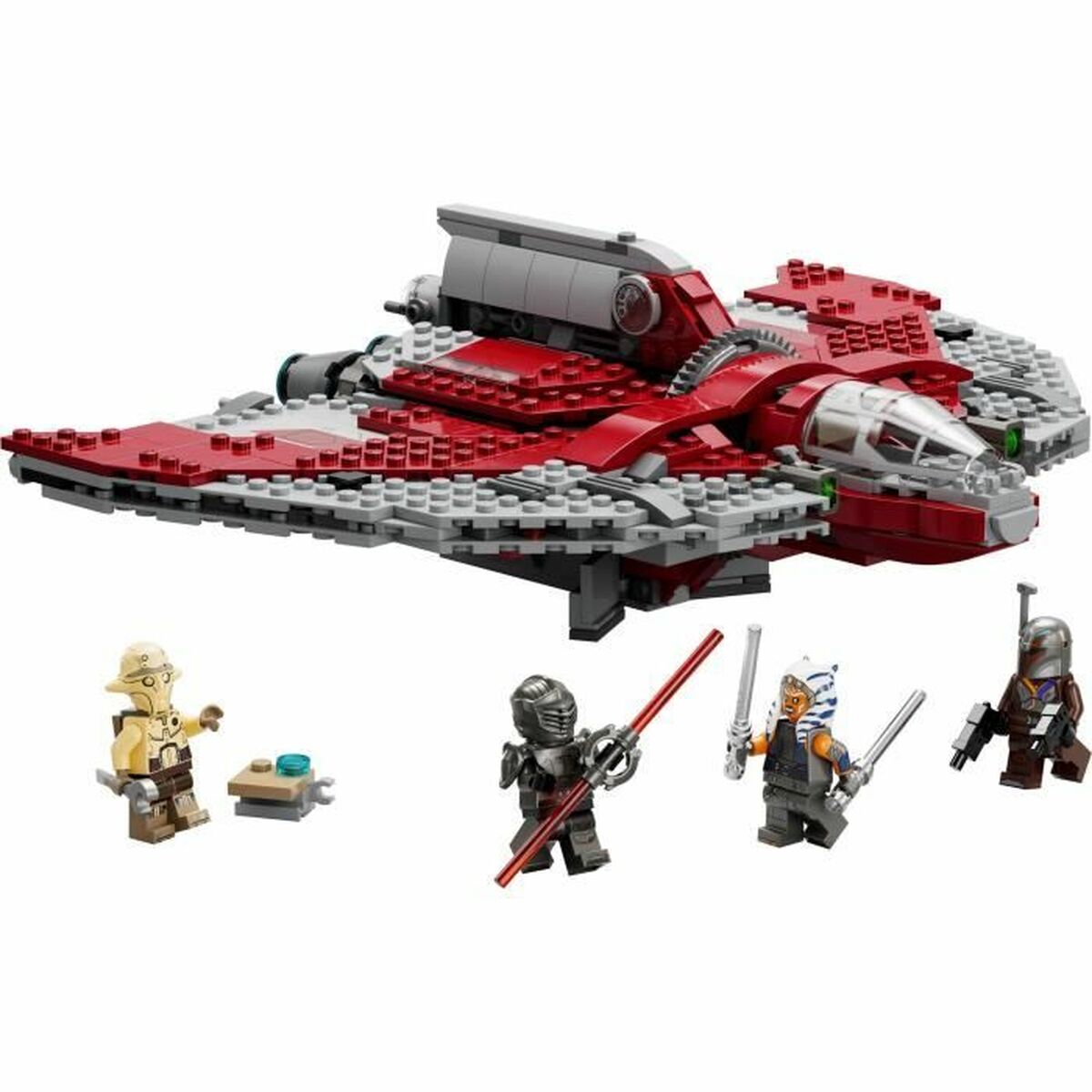 Juego de Construcción Lego Star Wars 75362 Ahsoka Tano's T6 Jedi Shuttle Multicolor 599 Piezas