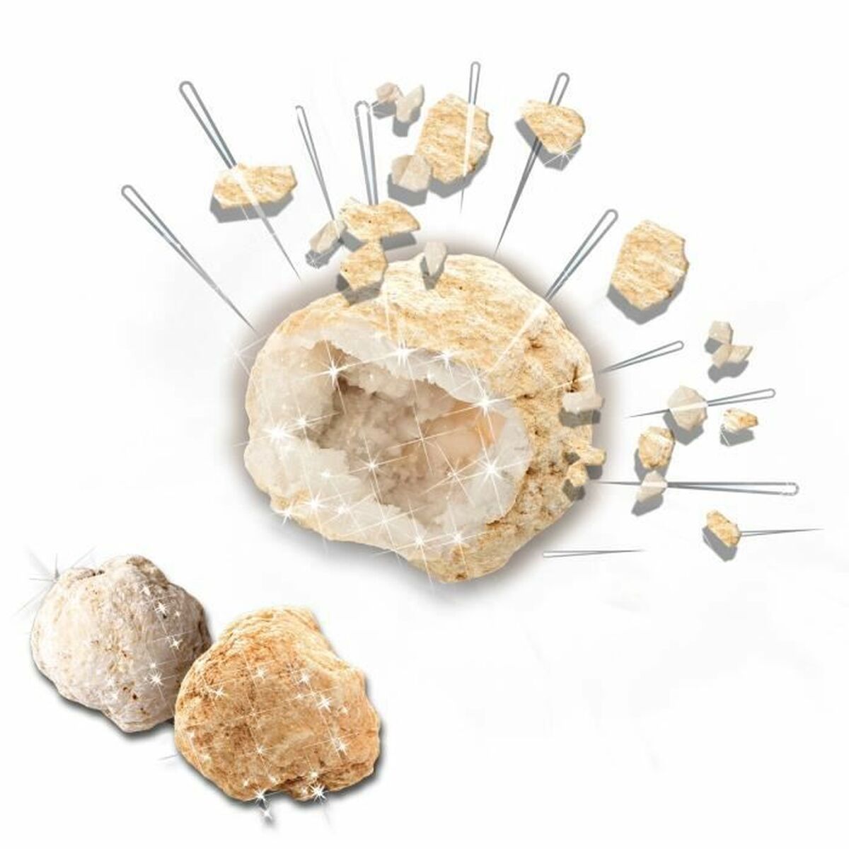 Juego de Mesa SES Creative Explore Geodes (FR)