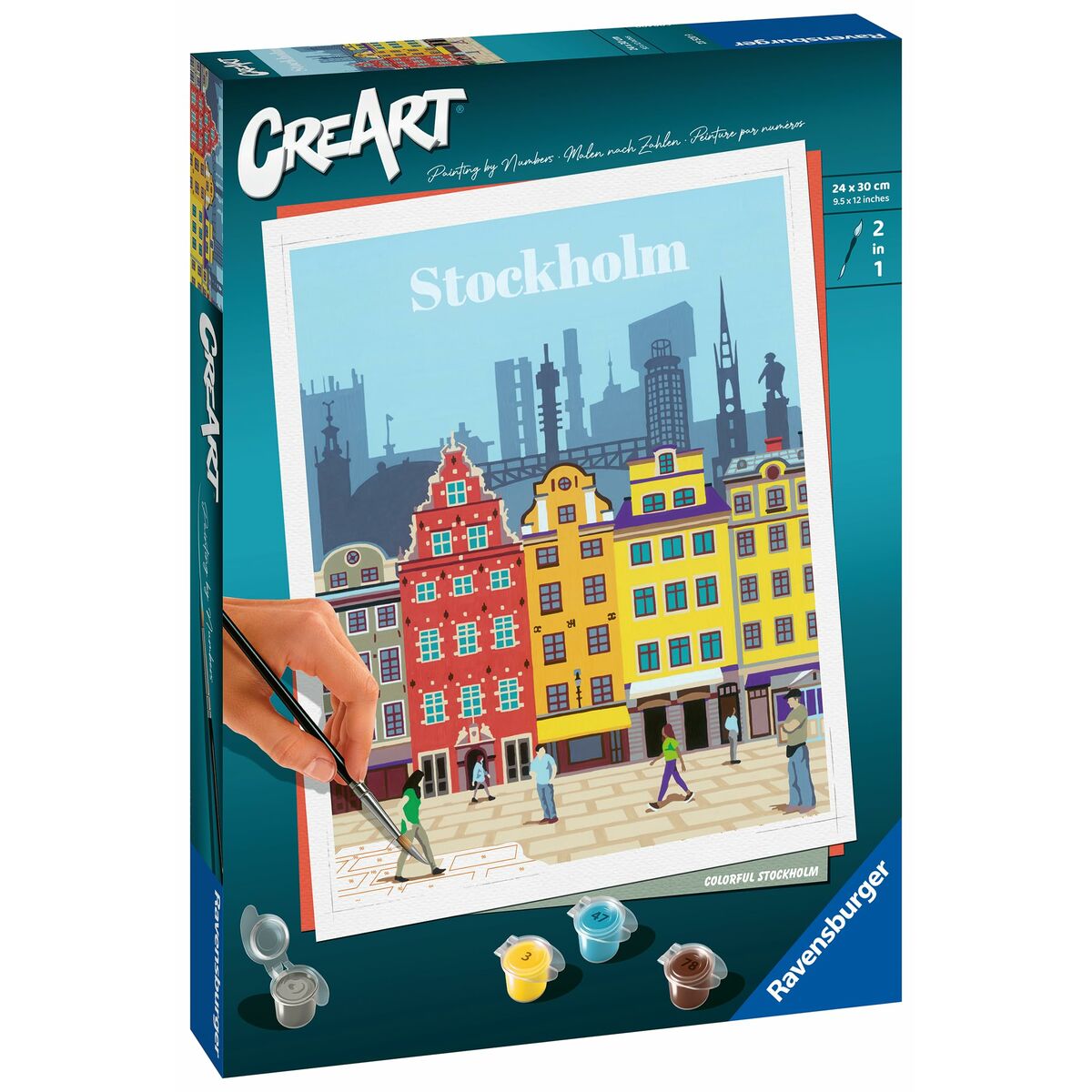Set de Pintura por Números Ravensburger Stockholm