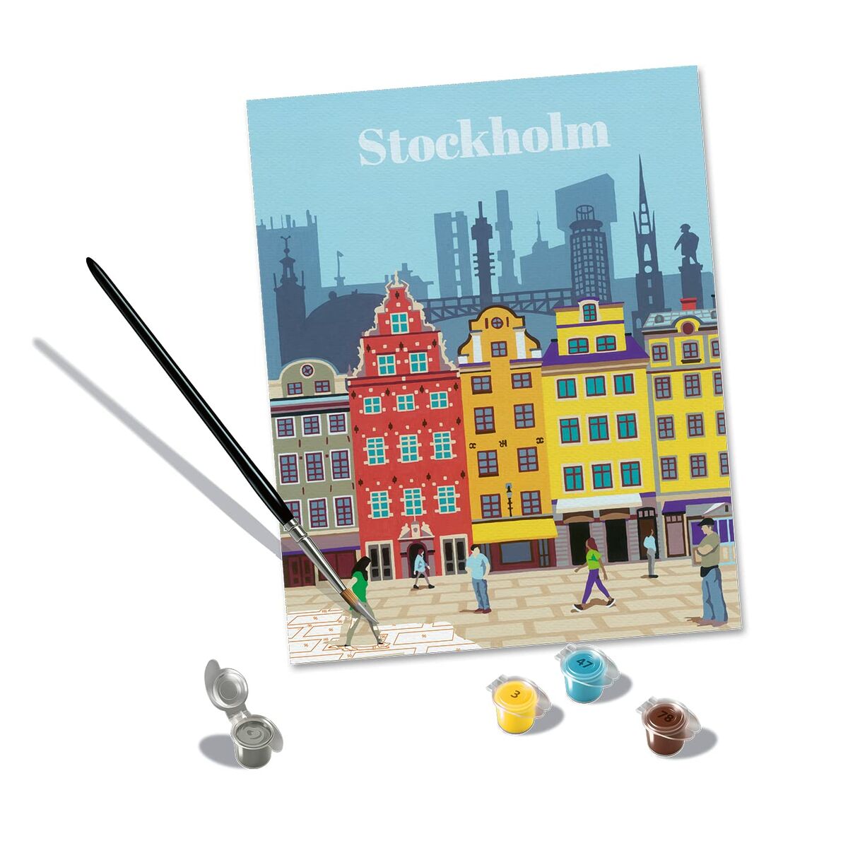 Set de Pintura por Números Ravensburger Stockholm