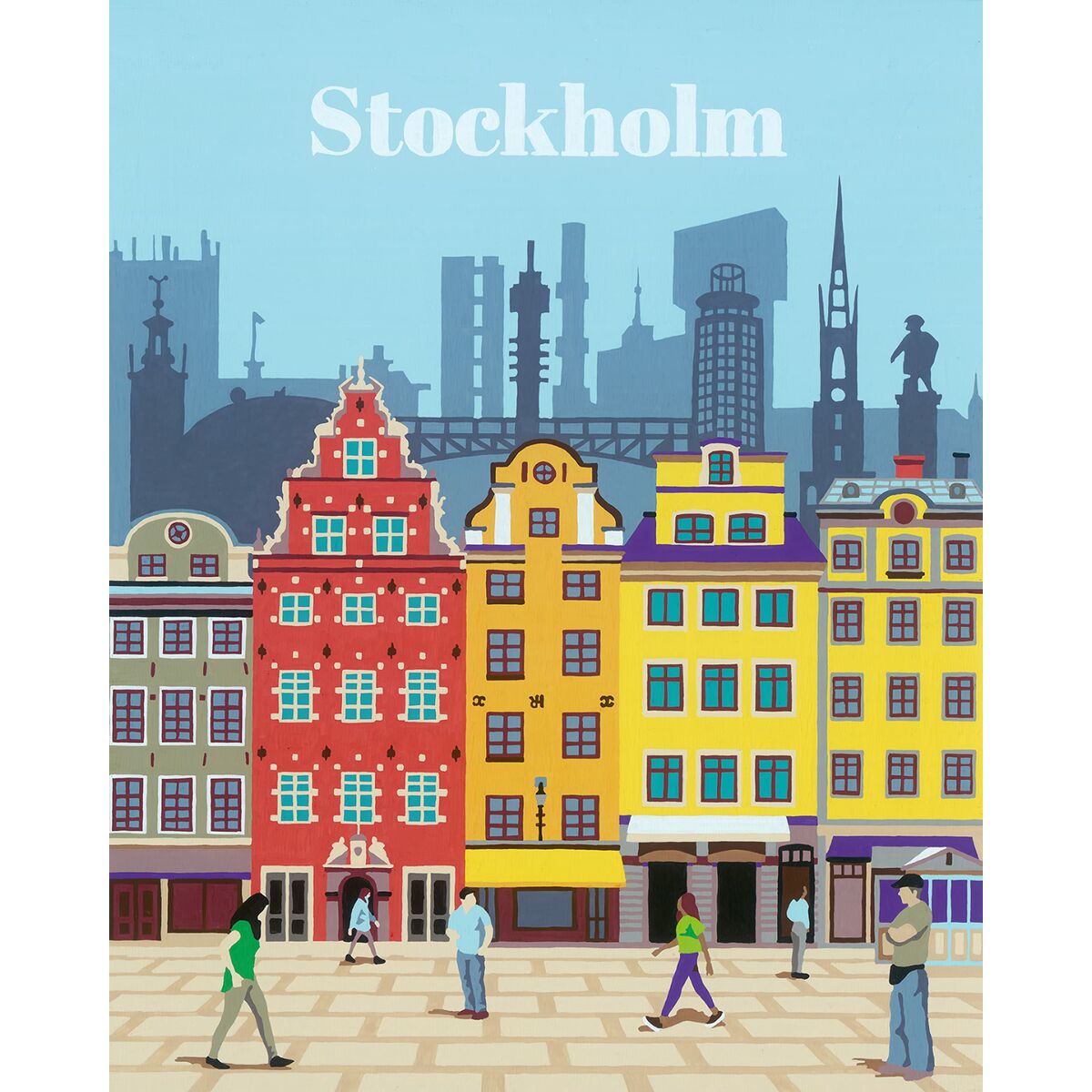 Set de Pintura por Números Ravensburger Stockholm
