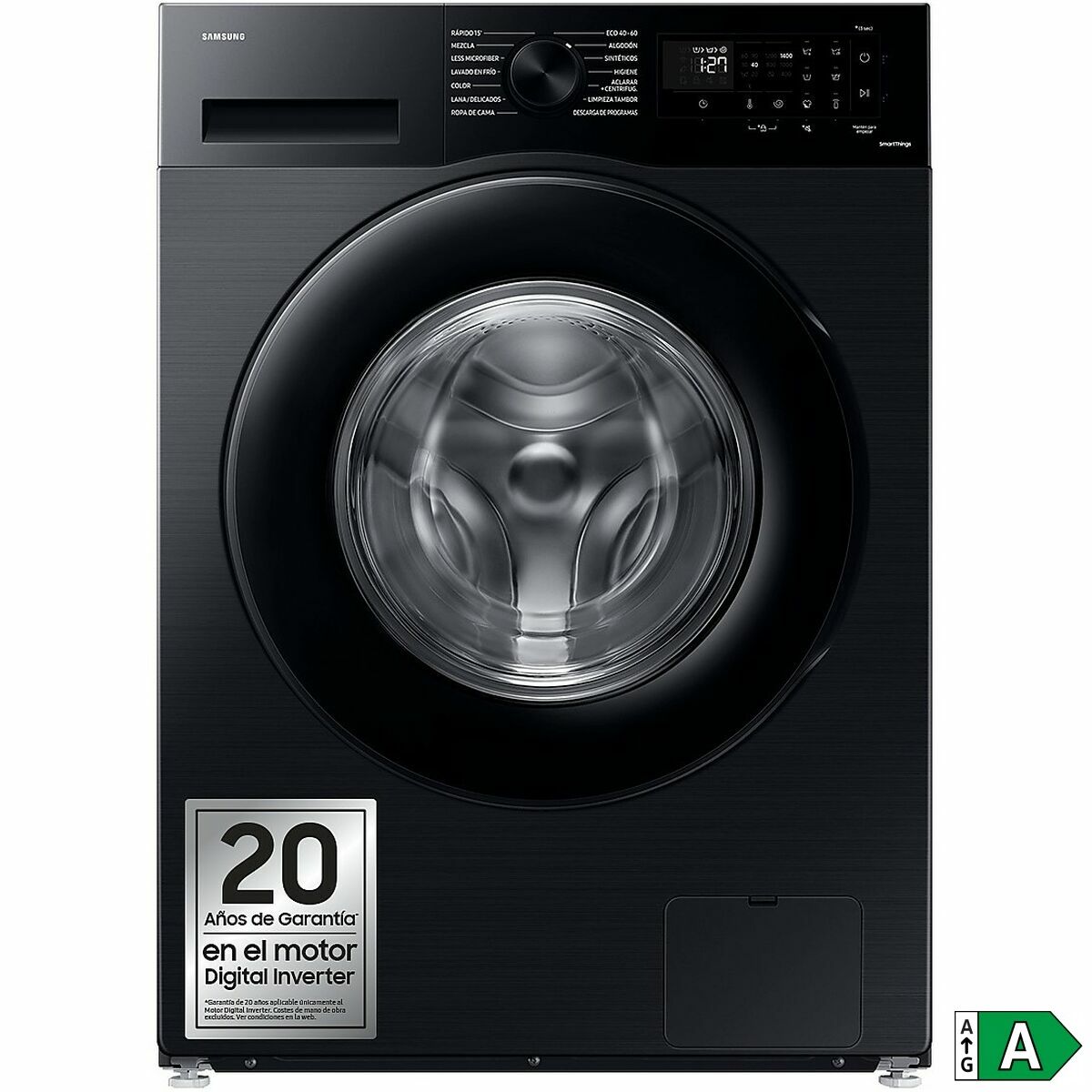 Lavadora Samsung WW90CGC04DABEC 60 cm 1400 rpm 9 kg