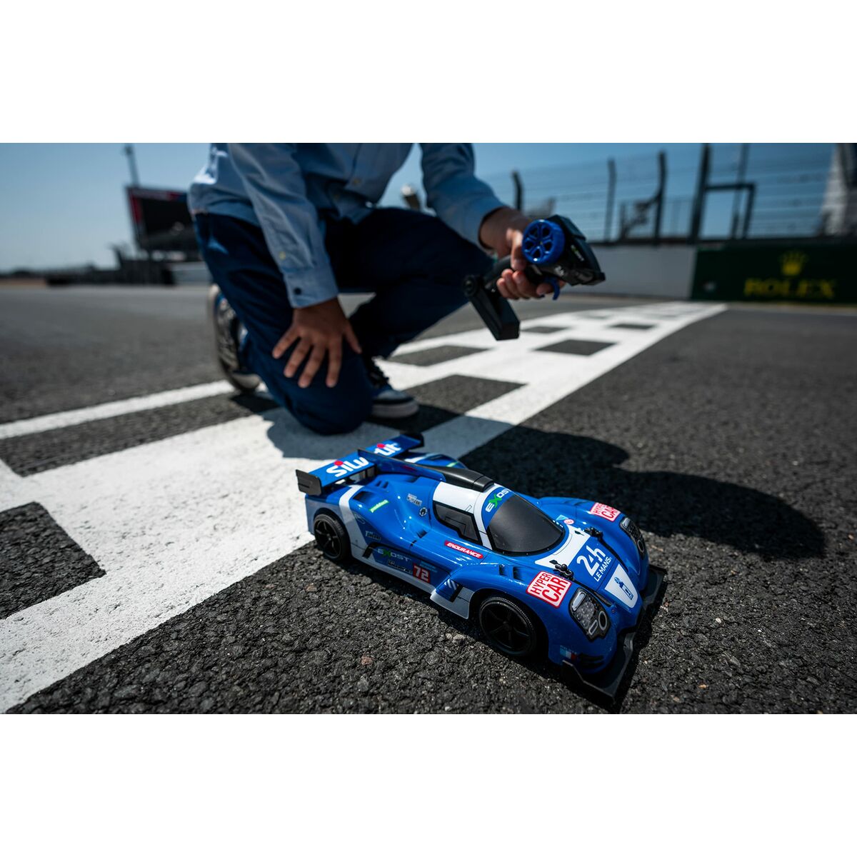 Coche Radio Control Exost 24h Le Mans 1:14 Azul