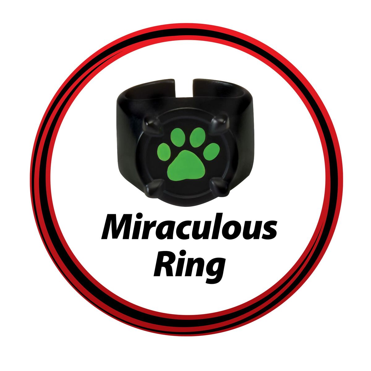 Disfraz para Niños Miraculous: Tales of Ladybug & Cat Noir Transformation Set - Cat Noir 4 Piezas Negro Multicolor