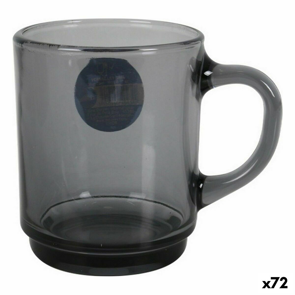 Taza Duralex Versailles Apilable Gris 260 ml (72 Unidades)