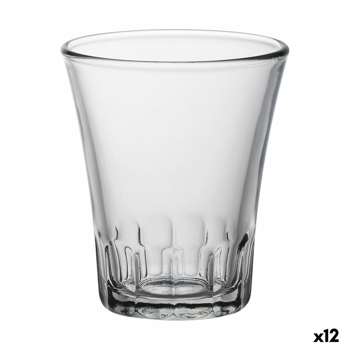 Set de Vasos Duralex Amalfi Transparente 4 Piezas 90 ml (12 Unidades)