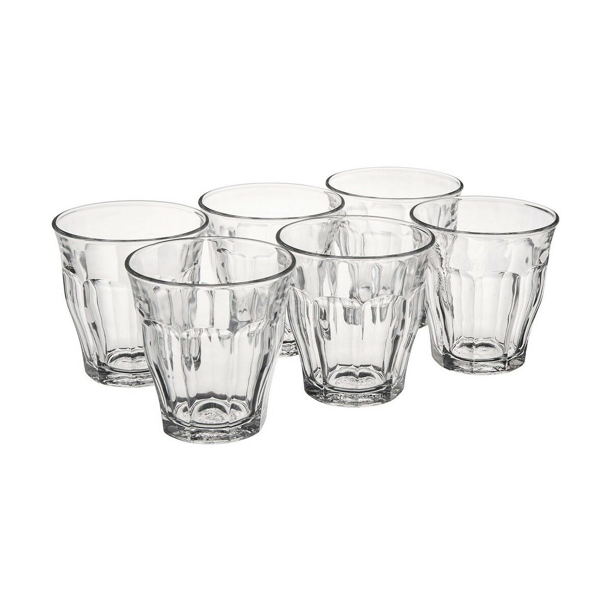 Set de Vasos Duralex Picardie Transparente 160 ml 6 Piezas (12 Unidades)