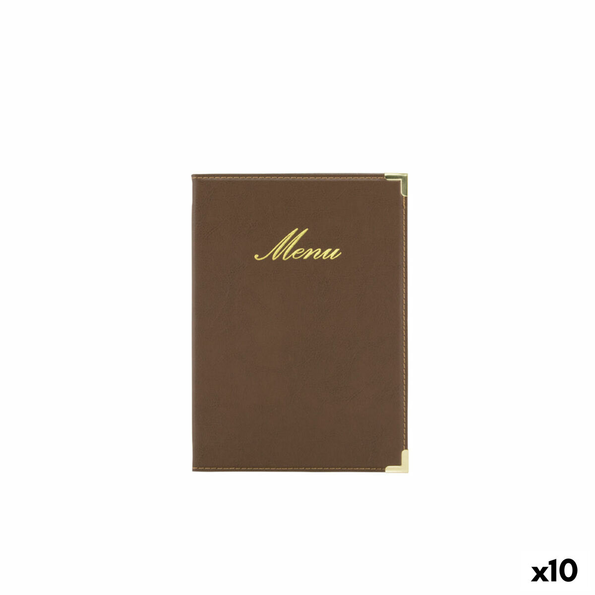 Porta menús Securit Classic Marrón 25 x 18 cm