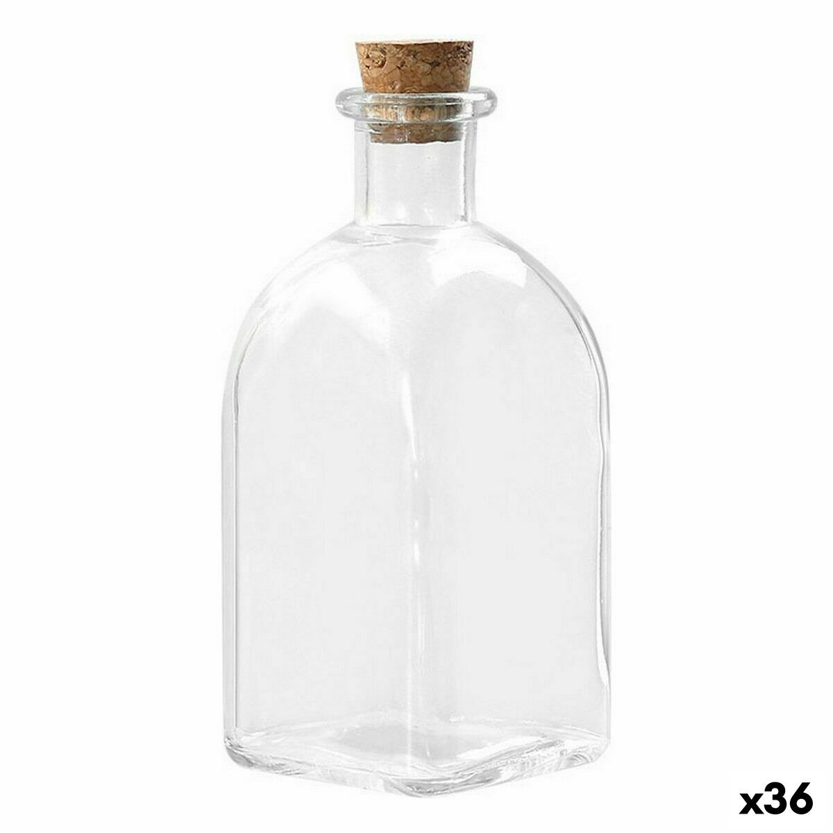 Botella de Cristal La Mediterránea 280 ml 0,28 l (36 Unidades)