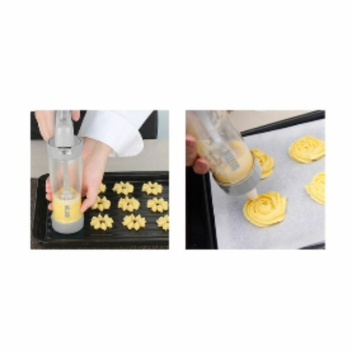 Pistola para hacer galletas Quttin 16 +6
