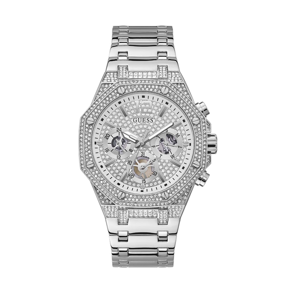 Reloj Hombre Guess GW0419G1 Plateado