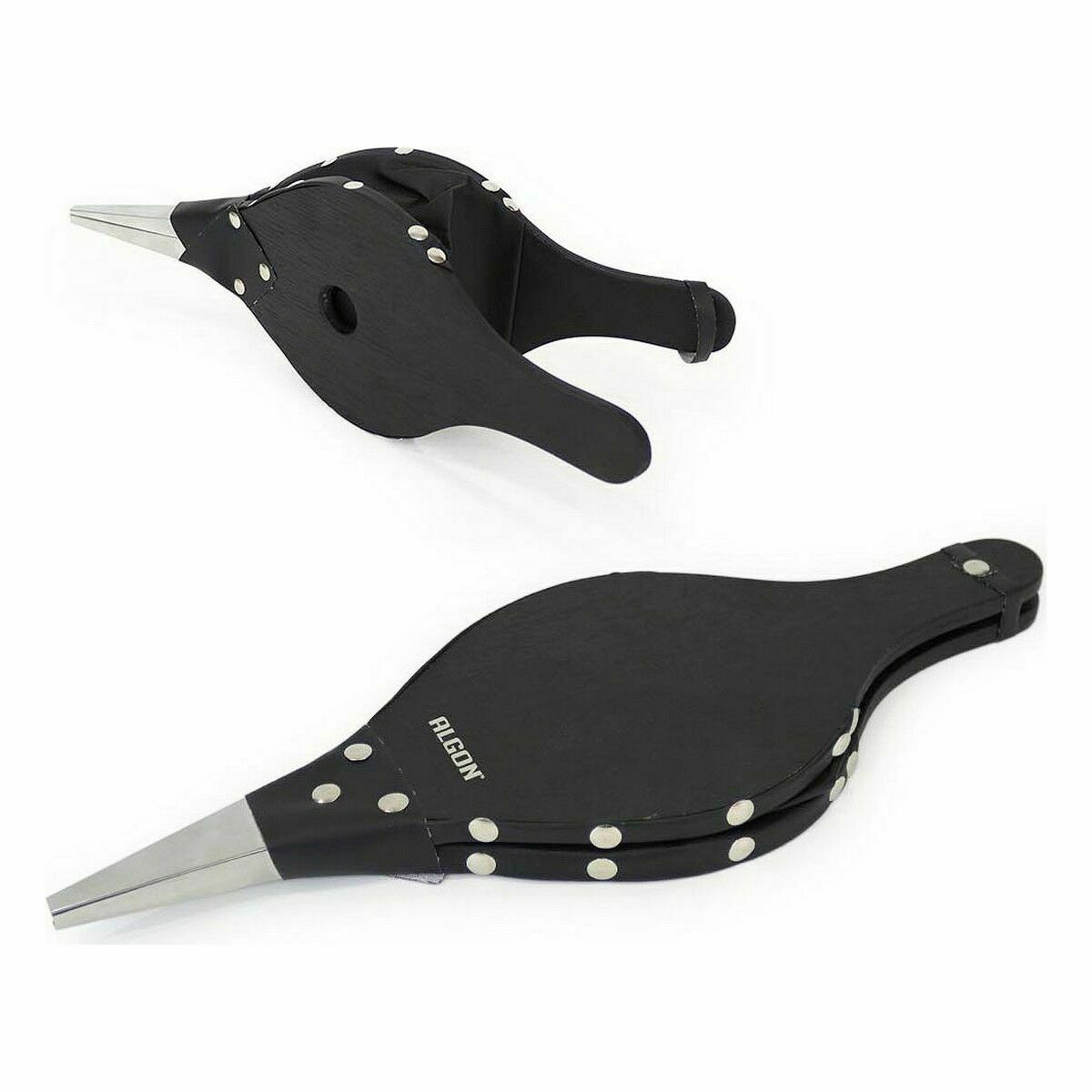 Fuelle Algon Para chimenea Madera Negro 37 x 13,5 cm (12 Unidades)