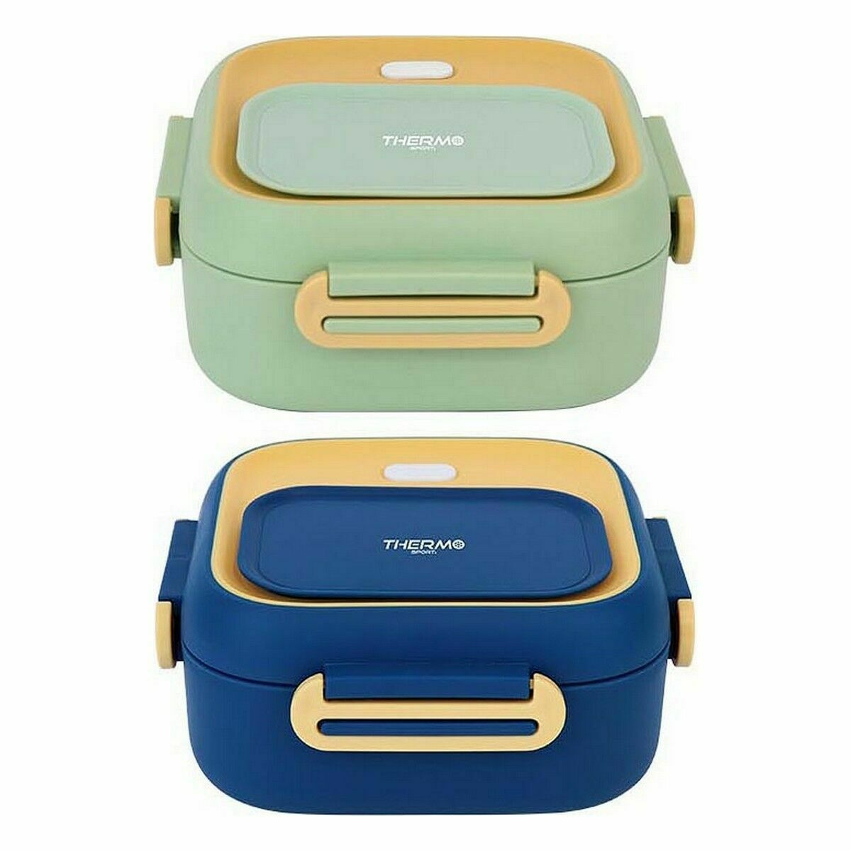 Fiambrera Hermética ThermoSport Acero Plástico 750 ml 0,75 L Térmica (6 Unidades)