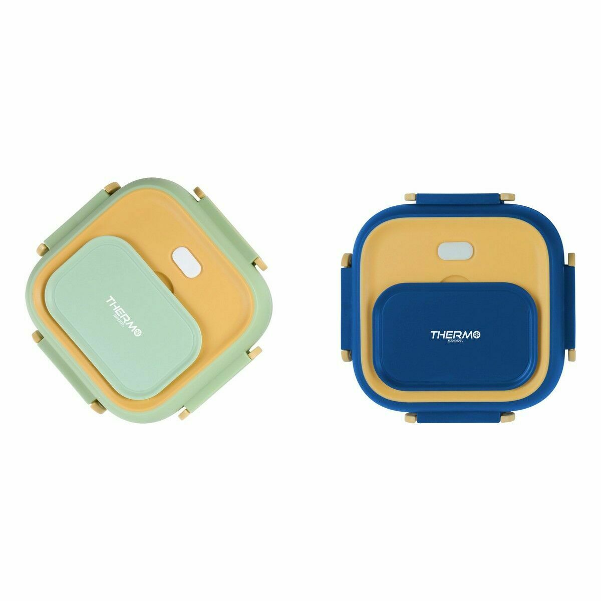 Fiambrera Hermética ThermoSport Acero Plástico 750 ml 0,75 L Térmica (6 Unidades)