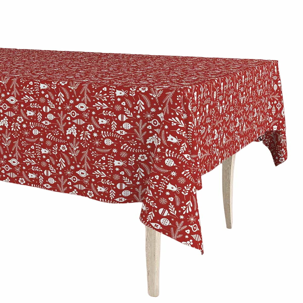 Mantel en rollo Exma Hule Rojo Navidad 140 cm x 25 m