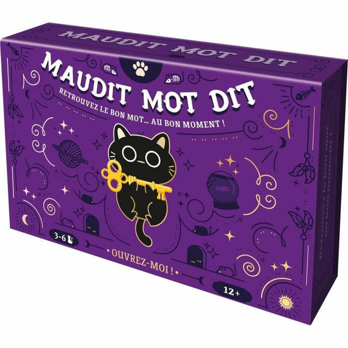 Juego de Cartas Asmodee Maudit Mot Dit (FR)