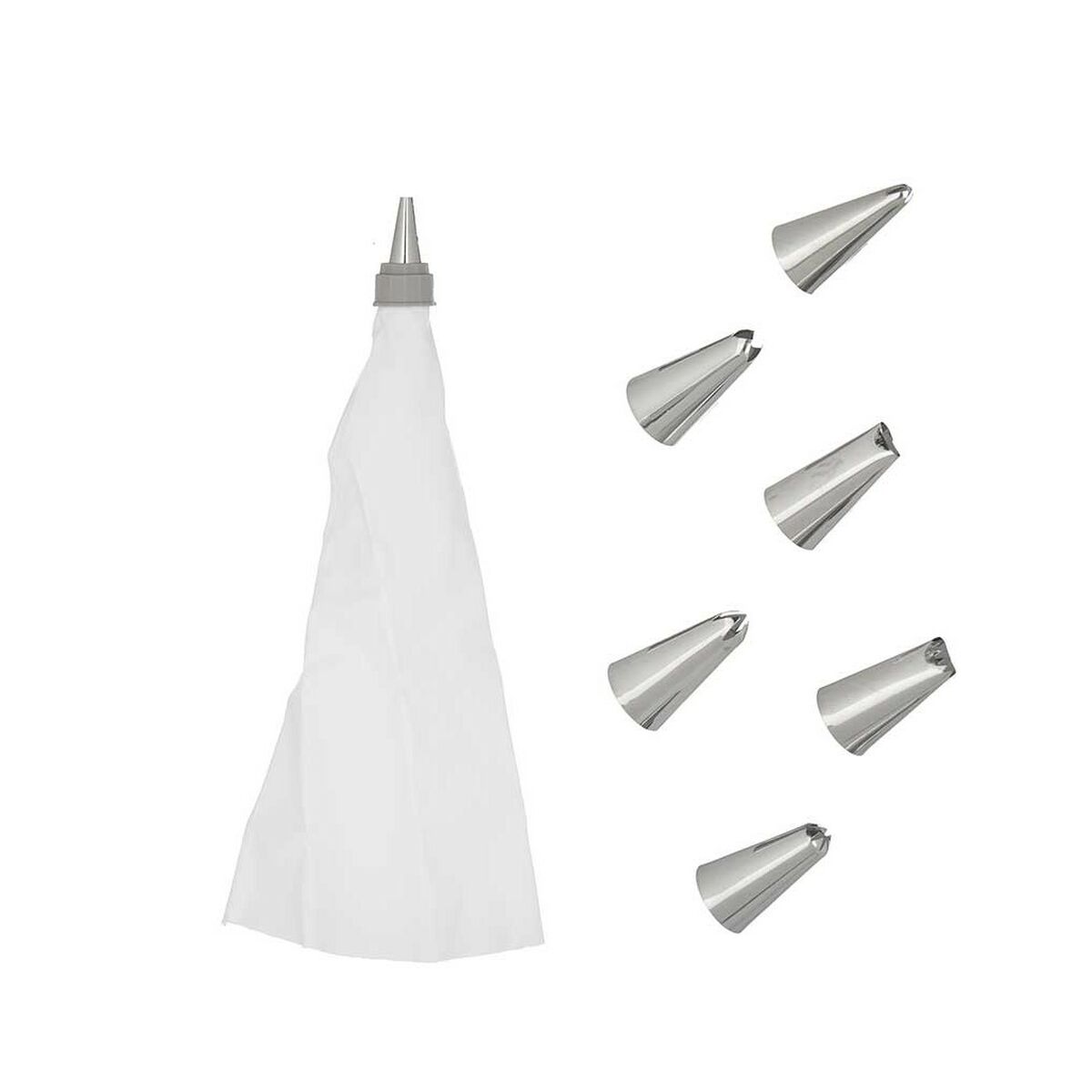 Manga Pastelera Kinvara Blanco (12 Unidades)