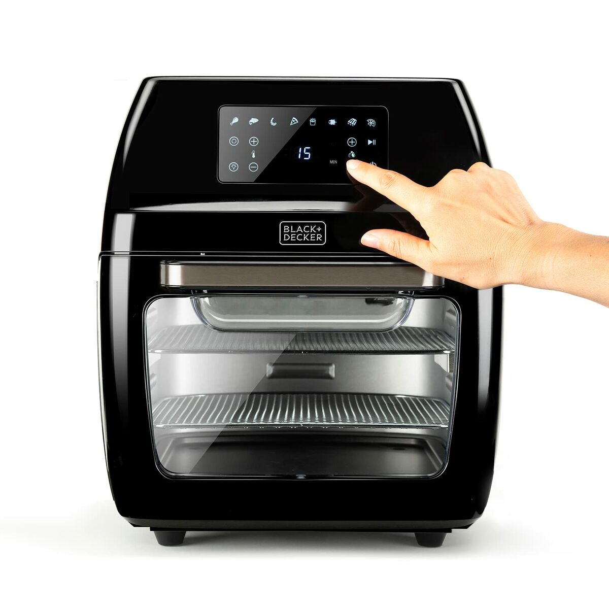 Freidora de Aire Black & Decker BXAFO1200E Negro 1700 W 12 L