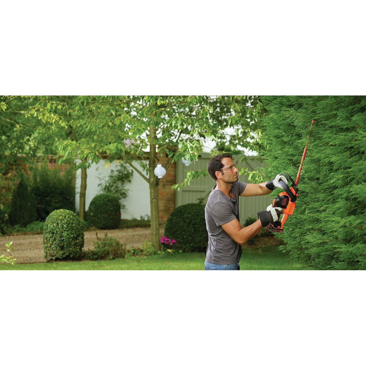 Cortasetos Black & Decker Power Command GTC18452PC 18 V 45 cm