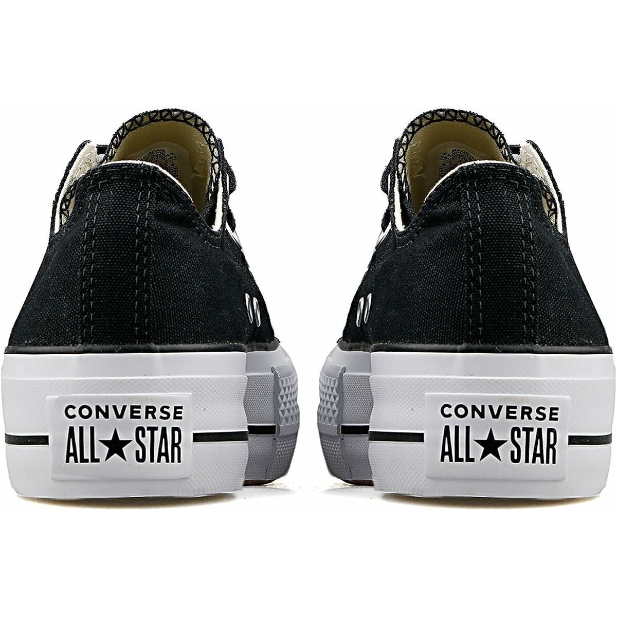 Zapatillas Casual Mujer Converse ALL STAR LIFT Negro Talla 36