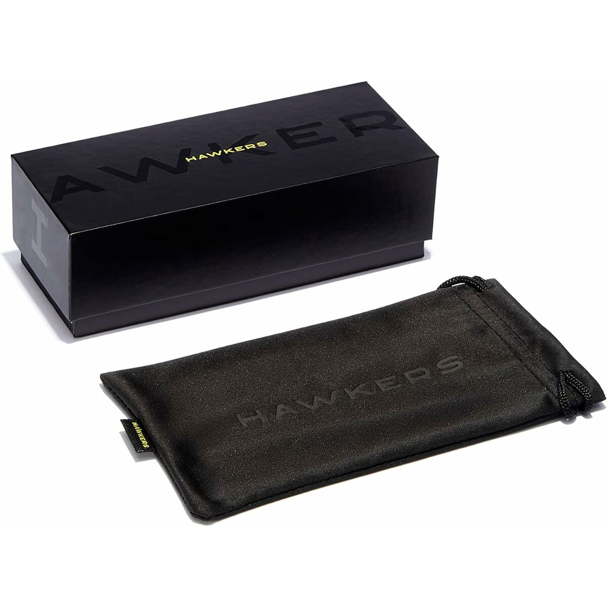 Gafas de Sol Unisex Hawkers Bat Ø 45 mm Amarillo Negro