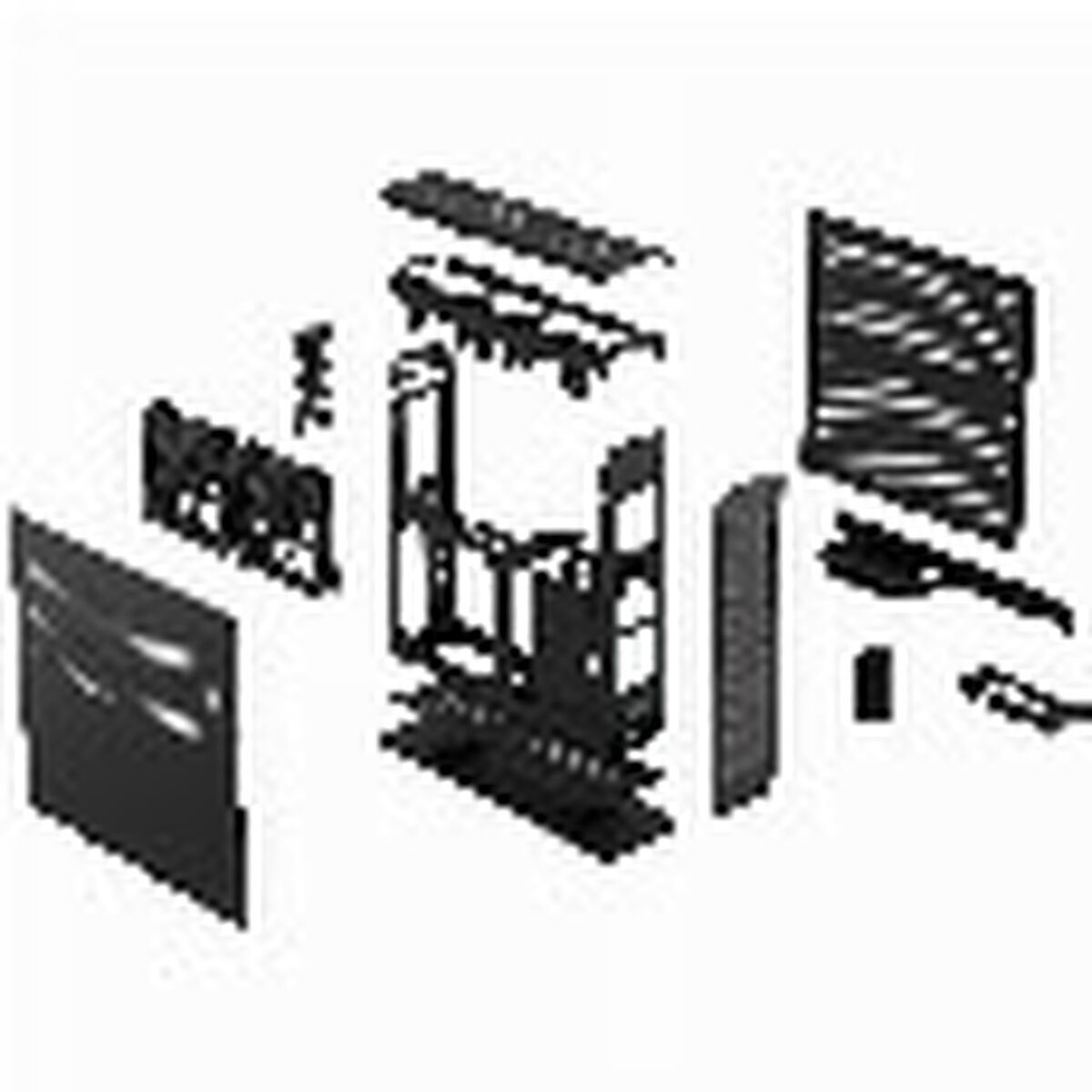 Caja Semitorre ATX Fractal FD-C-RID1N-11 Negro