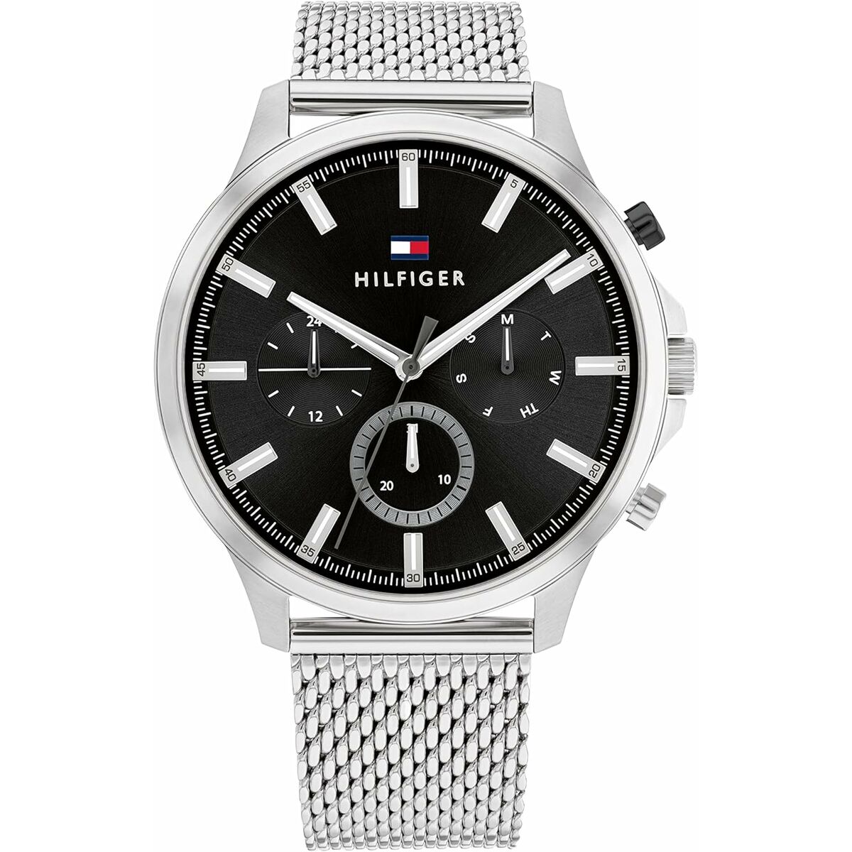 Reloj Hombre Tommy Hilfiger RYDER Negro Plateado