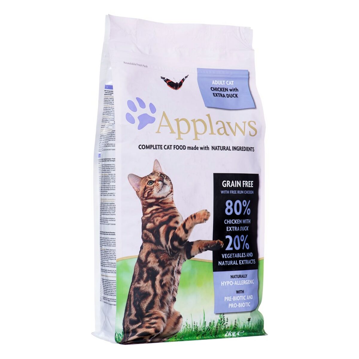 Comida para gato Applaws Adult Adulto Pollo Pato 2 Kg