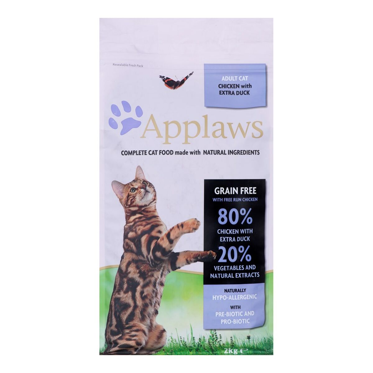 Comida para gato Applaws Adult Adulto Pollo Pato 2 Kg