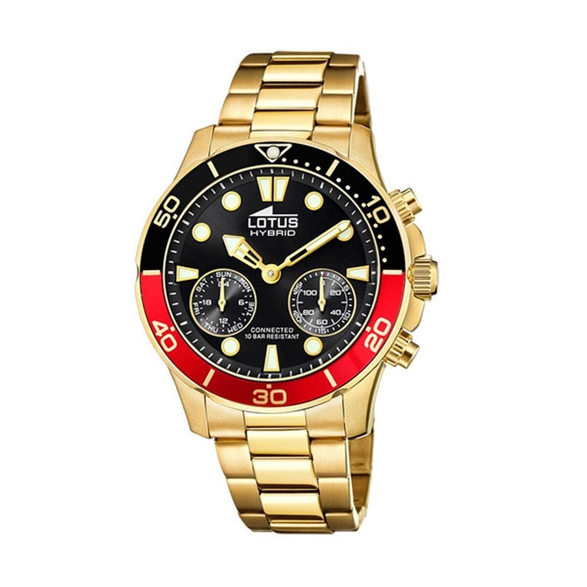 Reloj Hombre Lotus 18802/4 Negro