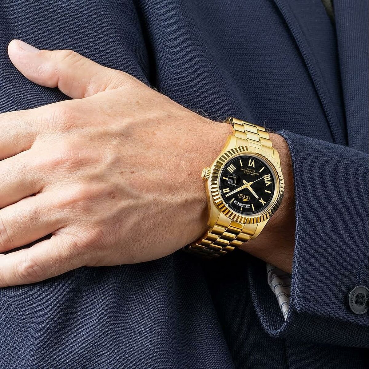 Reloj Hombre Lotus 18857/4 Negro