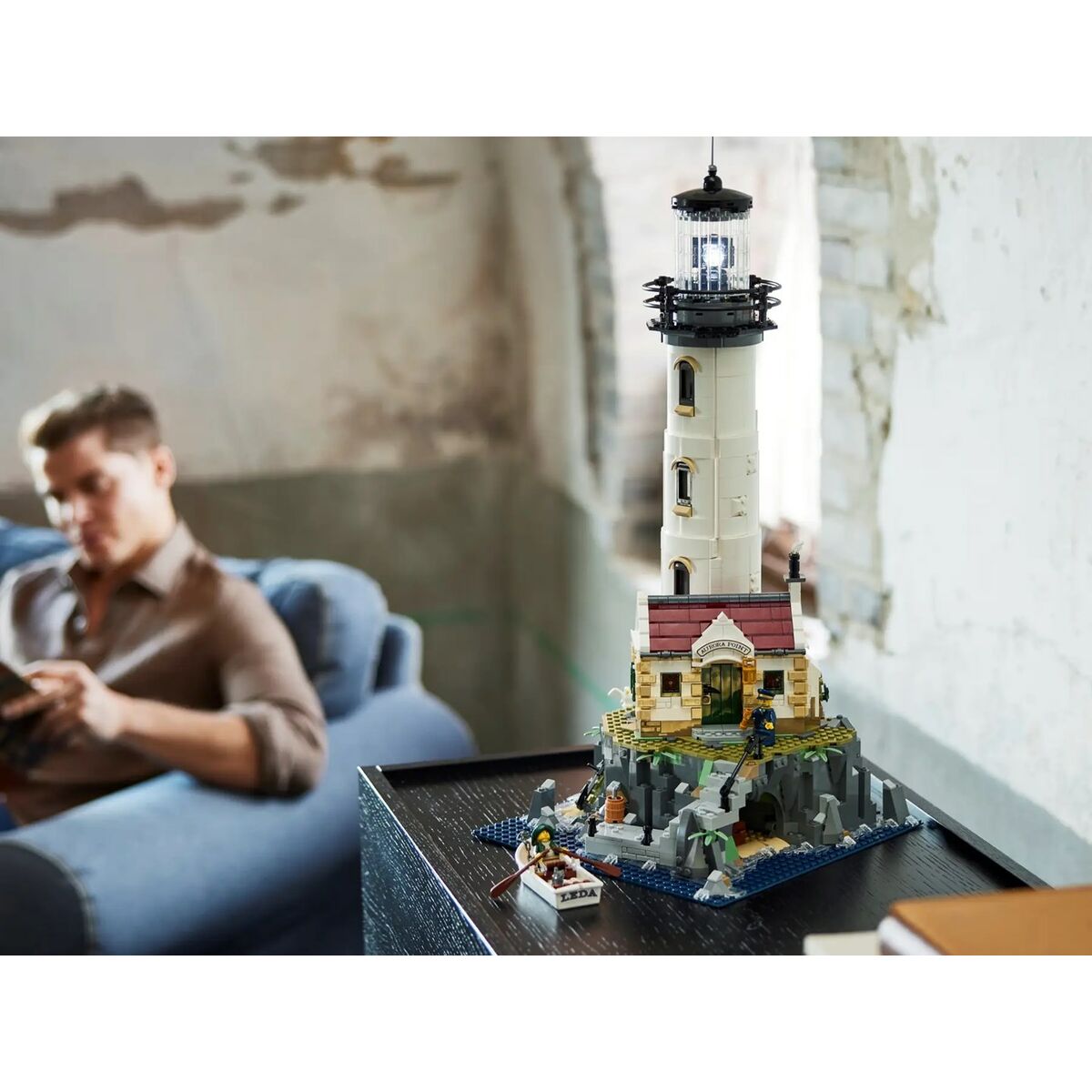 Playset Lego Motorised Lighthouse 21335 2065 Piezas 25 x 54 x 25 cm