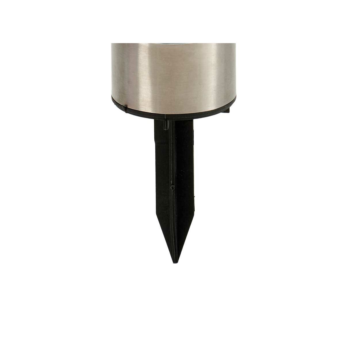 Lámpara solar Ibergarden Blanco Negro Transparente 6,3 x 21,5 x 6,3 cm Baliza (24 Unidades)