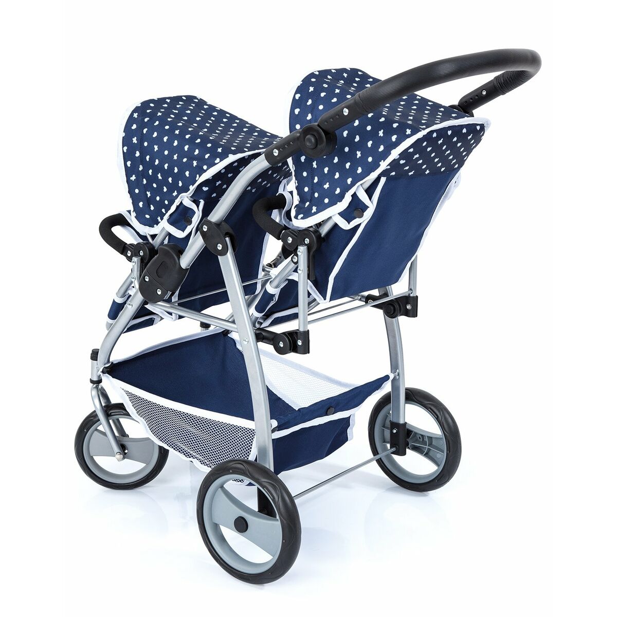 Carrito para Muñecas Reig Tandem Azul 73 x 63 x 46 cm