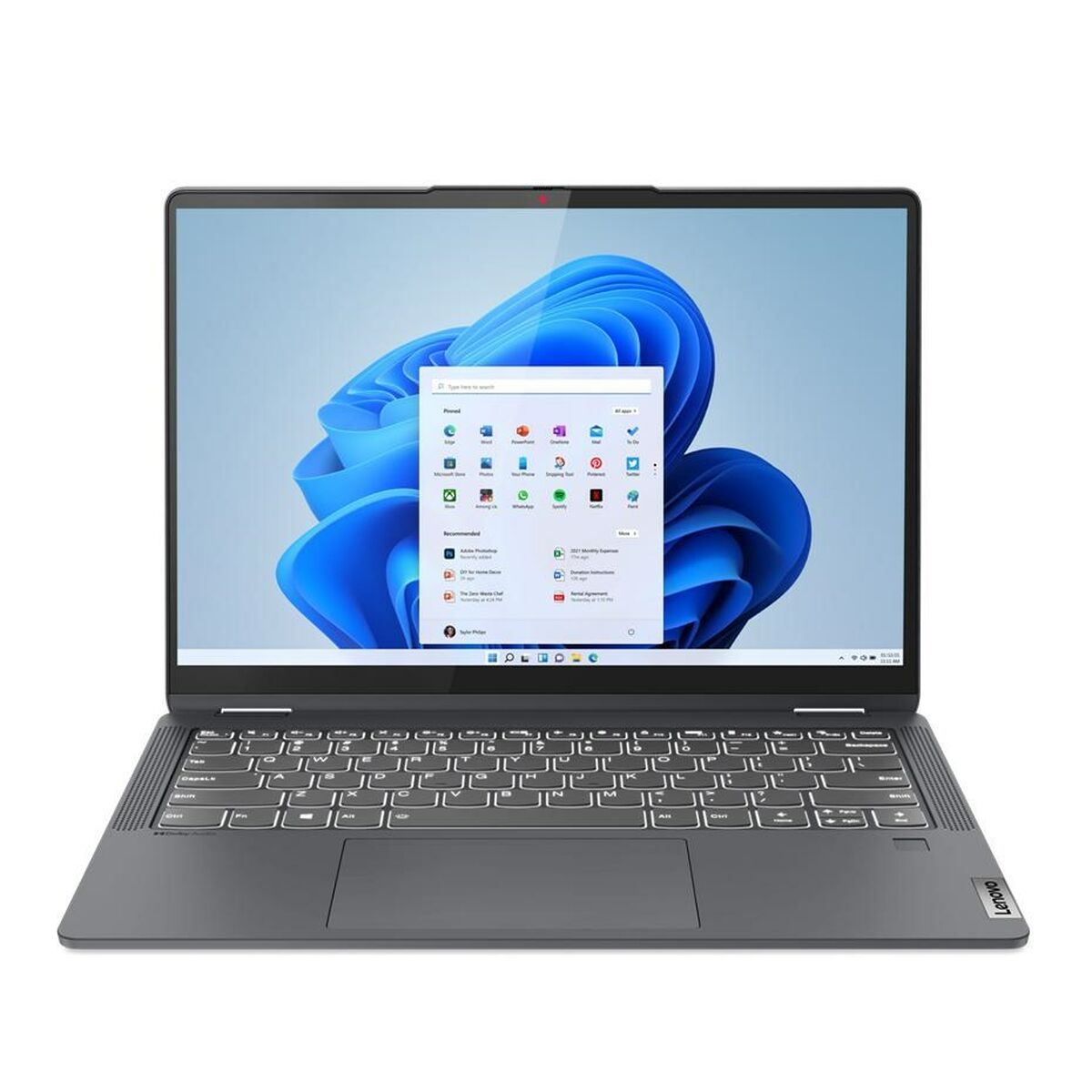 Laptop 2 en 1 Lenovo IdeaPad Flex 5 14" Intel Core I3-1215U 8 GB RAM 256 GB SSD