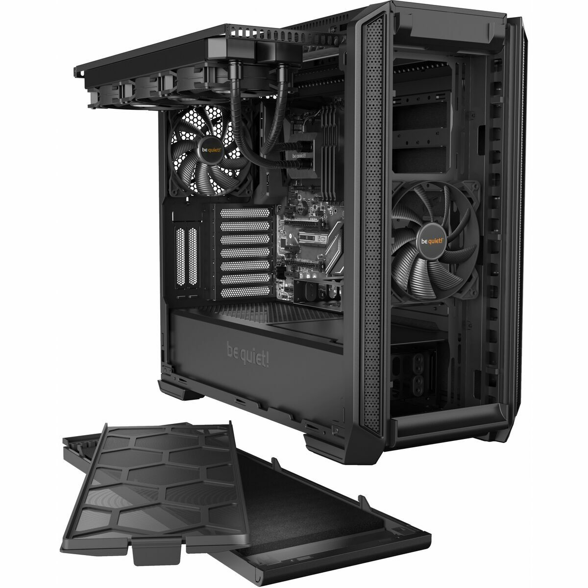 Caja Semitorre ATX Be Quiet! BG026 Negro
