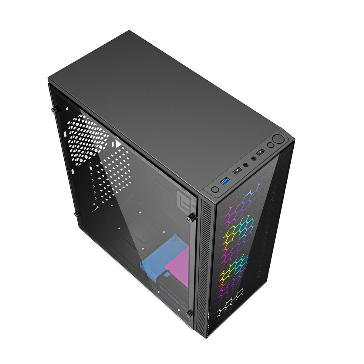 Caja Semitorre ATX GEMBIRD CCC-FC-500 Negro Multicolor