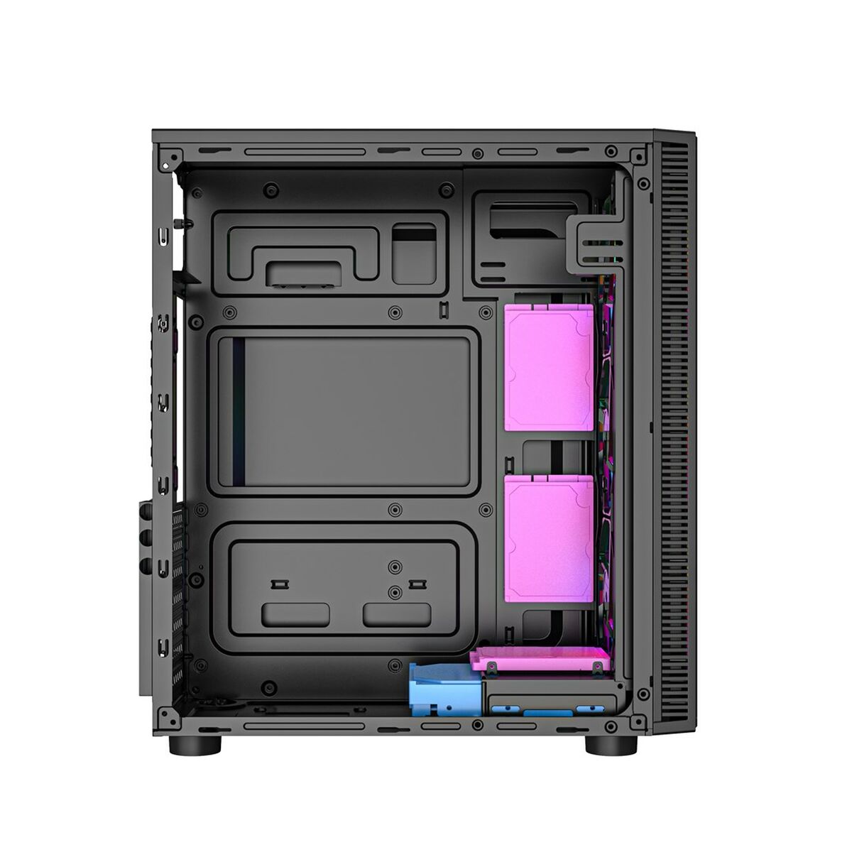 Caja Semitorre ATX GEMBIRD CCC-FC-500 Negro Multicolor