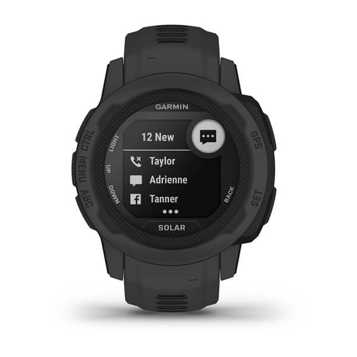 Smartwatch GARMIN Instinct 2S Solar Gris oscuro